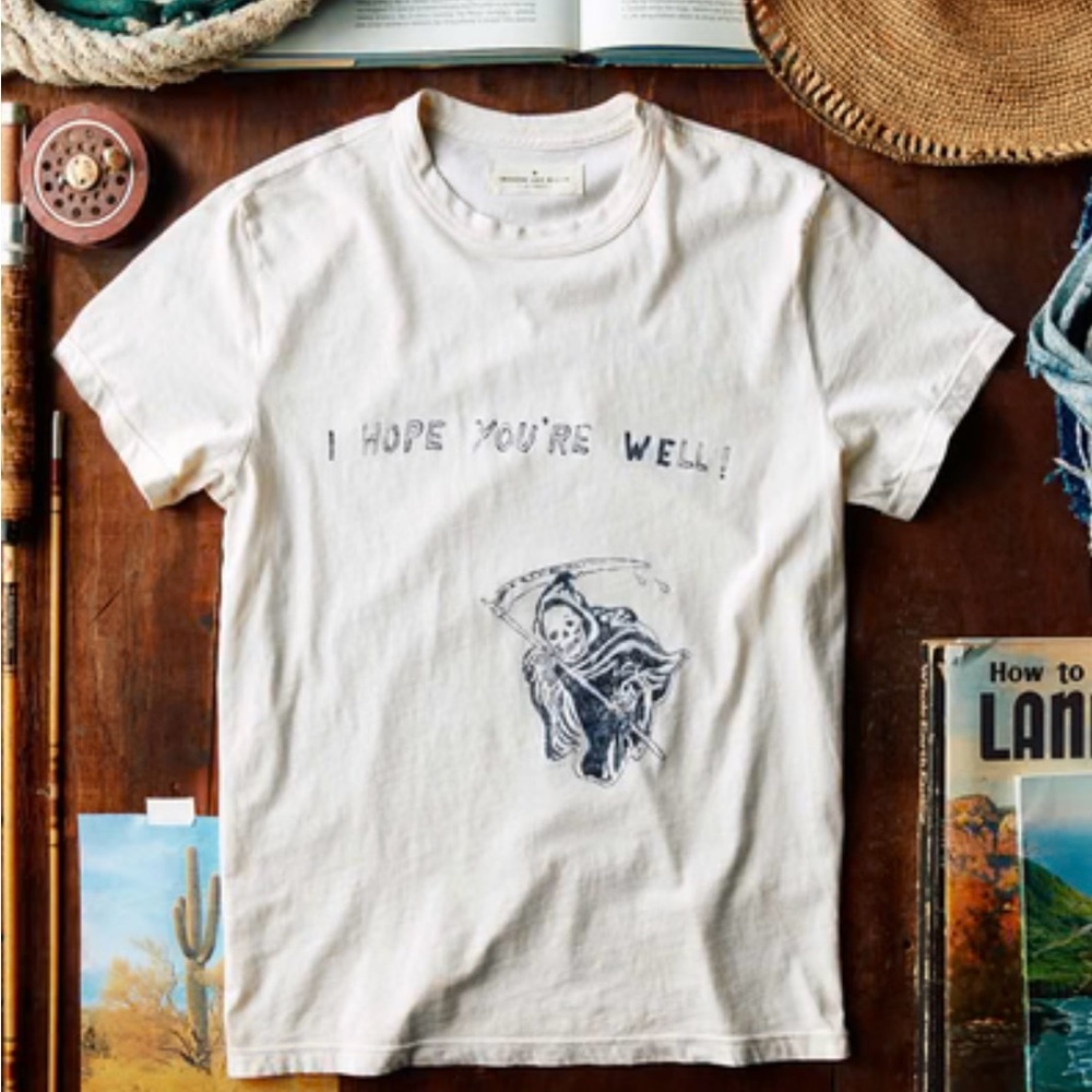 IMOGENE + WILLIE the "well wishes" tee
Size: Small